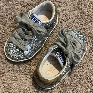 Golden goose toddler sneakers.
